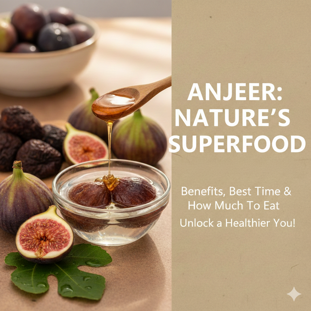 Fig Powerhouse: Unlocking the Incredible Benefits of Anjeer and the Right Way to Eat Them